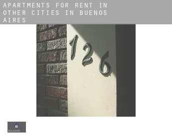 Apartments for rent in  Other cities in Buenos Aires