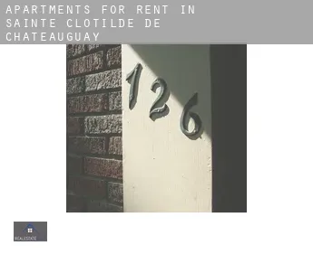 Apartments for rent in  Sainte-Clotilde-de-Châteauguay