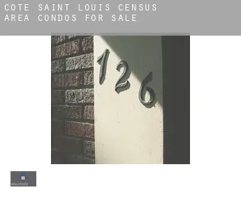 Côte-Saint-Louis (census area)  condos for sale