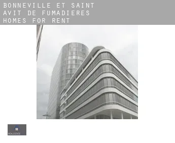 Bonneville-et-Saint-Avit-de-Fumadières  homes for rent