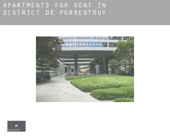 Apartments for rent in  District de Porrentruy