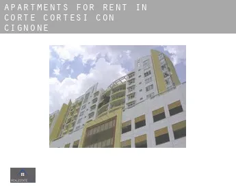 Apartments for rent in  Corte de' Cortesi con Cignone