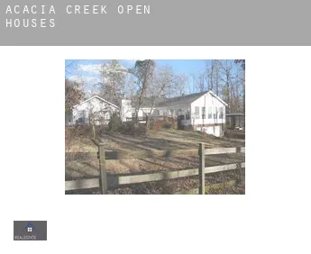 Acacia Creek  open houses