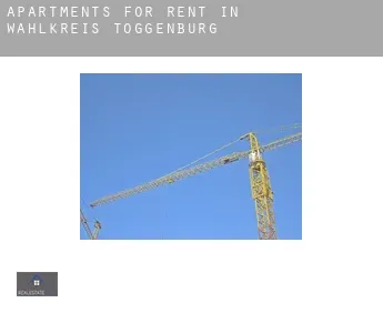 Apartments for rent in  Wahlkreis Toggenburg