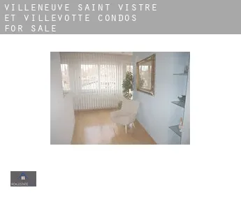 Villeneuve-Saint-Vistre-et-Villevotte  condos for sale