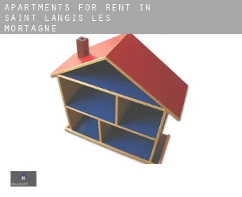 Apartments for rent in  Saint-Langis-lès-Mortagne