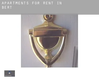 Apartments for rent in  Bert