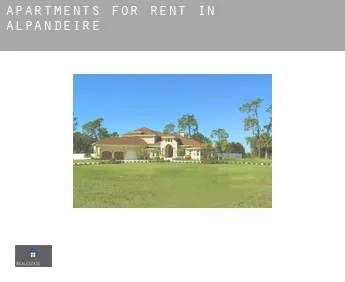 Apartments for rent in  Alpandeire