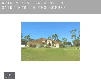 Apartments for rent in  Saint-Martin-des-Combes