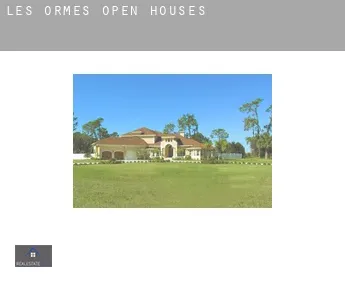 Les Ormes  open houses