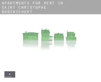 Apartments for rent in  Saint-Christophe-Dodinicourt