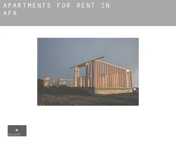Apartments for rent in  Afa