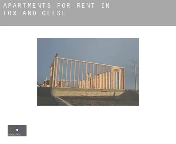 Apartments for rent in  Fox and Geese