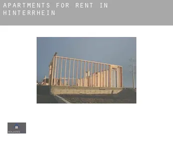 Apartments for rent in  Hinterrhein