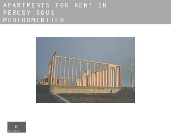 Apartments for rent in  Percey-sous-Montormentier