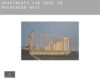 Apartments for rent in  Wochenend West