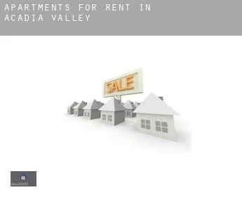 Apartments for rent in  Acadia Valley