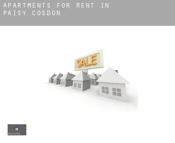 Apartments for rent in  Paisy-Cosdon