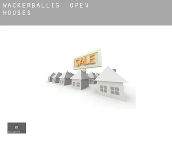 Wackerballig  open houses