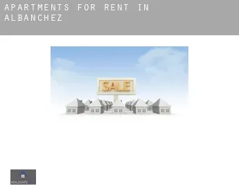 Apartments for rent in  Albánchez
