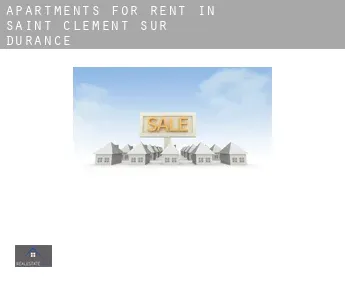 Apartments for rent in  Saint-Clément-sur-Durance