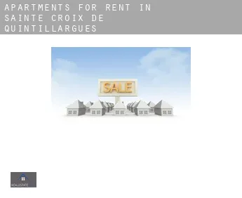 Apartments for rent in  Sainte-Croix-de-Quintillargues