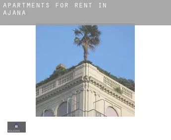 Apartments for rent in  Ajana