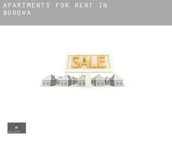 Apartments for rent in  Borowa