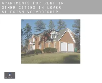 Apartments for rent in  Other cities in Lower Silesian Voivodeship