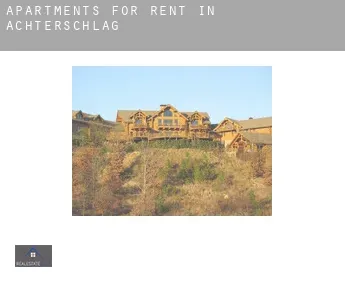 Apartments for rent in  Achterschlag