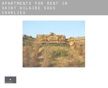 Apartments for rent in  Saint-Hilaire-sous-Charlieu