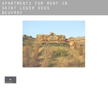 Apartments for rent in  Saint-Léger-sous-Beuvray