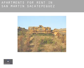 Apartments for rent in  San Martín Sacatepéquez