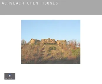 Achslach  open houses