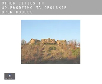 Other cities in Wojewodztwo Malopolskie  open houses