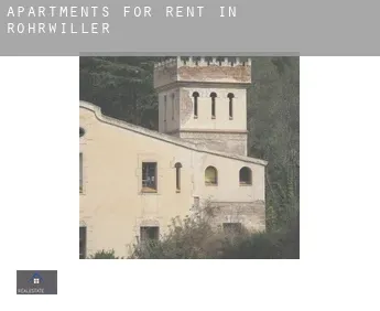 Apartments for rent in  Rohrwiller