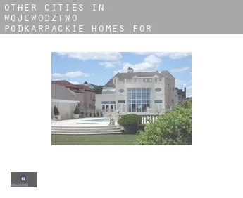 Other cities in Wojewodztwo Podkarpackie  homes for sale