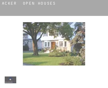 Acker  open houses