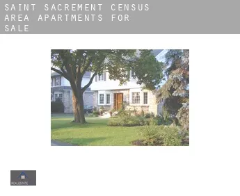 Saint-Sacrement (census area)  apartments for sale