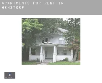 Apartments for rent in  Henstorf