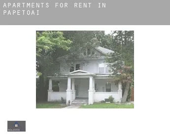 Apartments for rent in  Papetoai