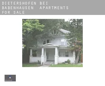 Dietershofen bei Babenhausen  apartments for sale