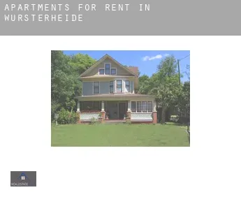 Apartments for rent in  Wursterheide