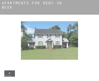 Apartments for rent in  Beek