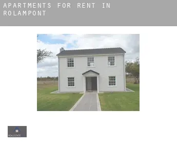 Apartments for rent in  Rolampont