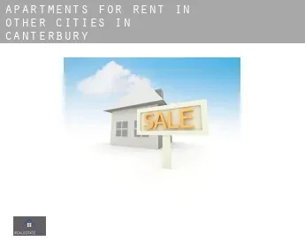 Apartments for rent in  Other cities in Canterbury