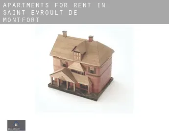 Apartments for rent in  Saint-Evroult-de-Montfort