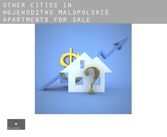 Other cities in Wojewodztwo Malopolskie  apartments for sale