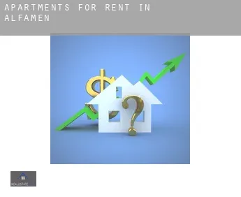 Apartments for rent in  Alfamén