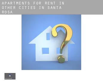 Apartments for rent in  Other cities in Santa Rosa